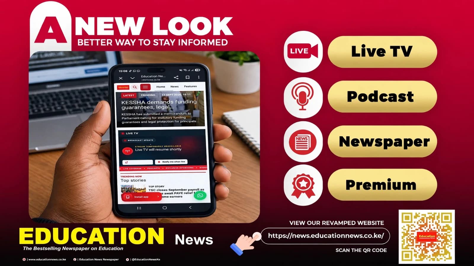 Education News revamps website, introduces new features