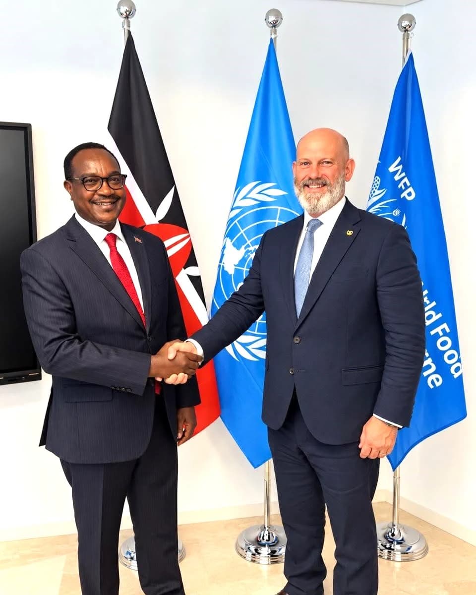 Kenya seeks WFP support to expand school meals programme