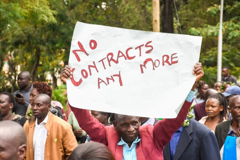 KUNOPPET orders Kakamega ECDE teachers back on strike after gratuity talks collapse