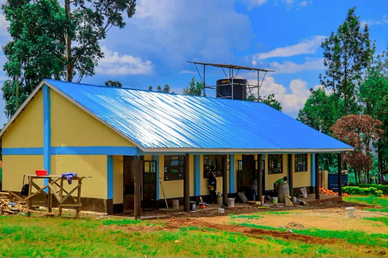 St Francis Metembe Senior School in Kisii gets two modern classrooms through NG-CDF