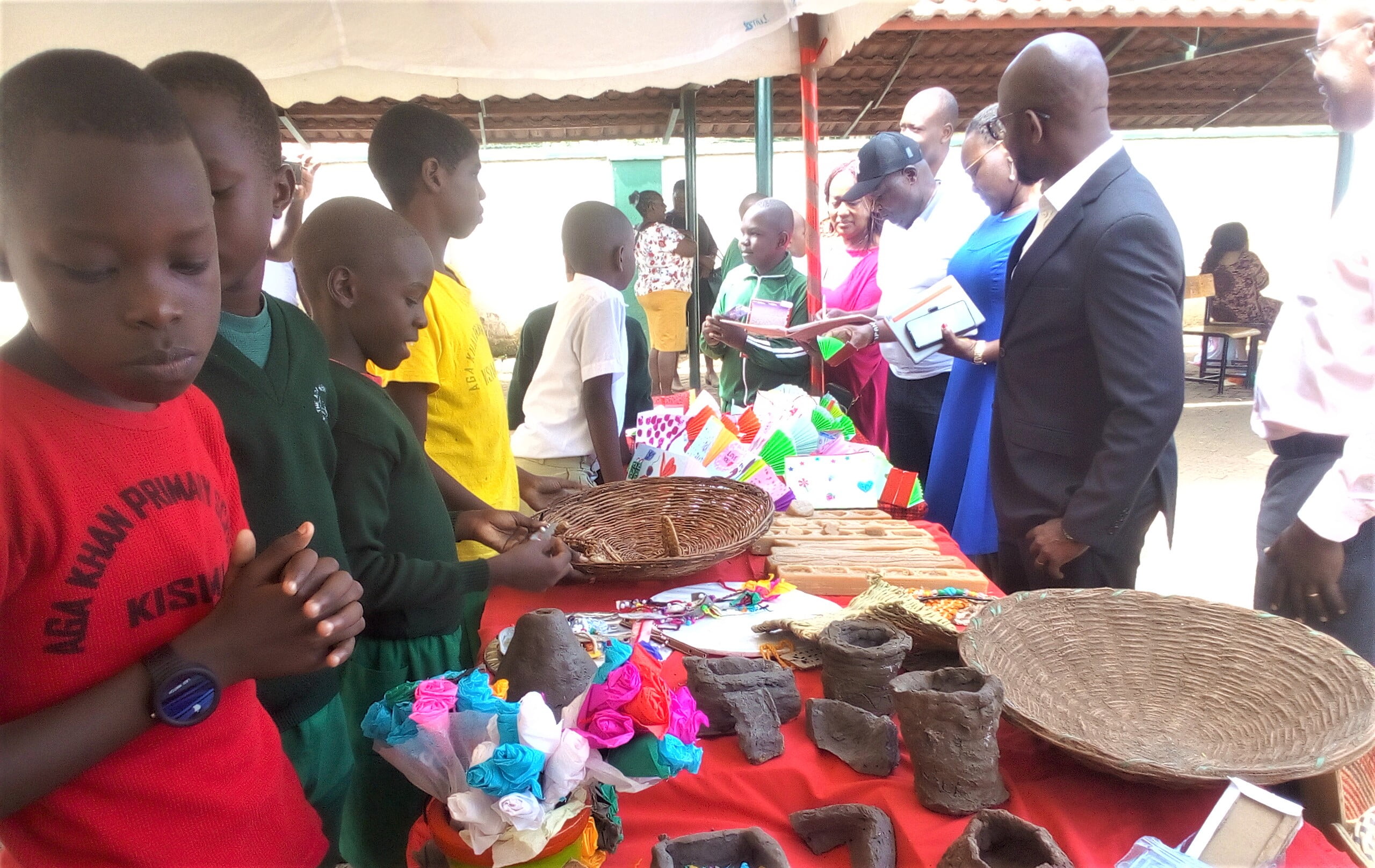 Colour reigns at school in Kisumu as learners display talents
